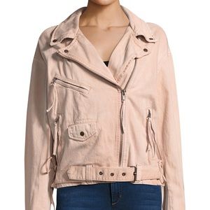 Free People Oversized Moto Jacket